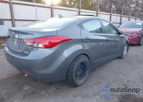 2013 Hyundai Elantra Limited from USA, damaged, VIN 5NPDH4AE6DH370051